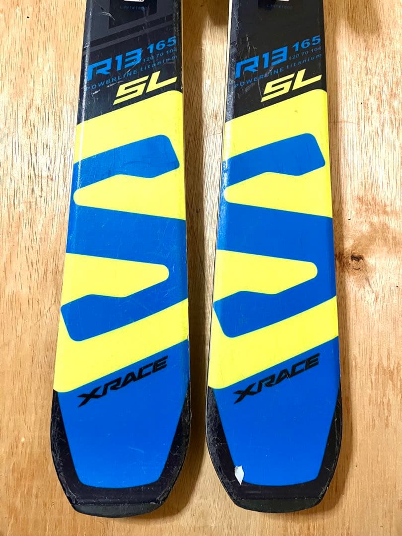 SALOMON サロモン XRACE スキーセット 165cm 送料無料！