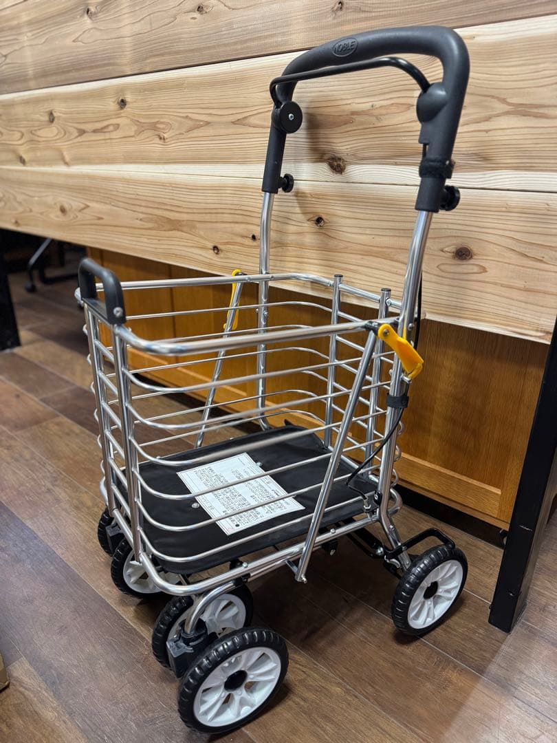 新品　マキテック ノーブルワゴン Mサイズ 大容量 シルバーカー カゴ車