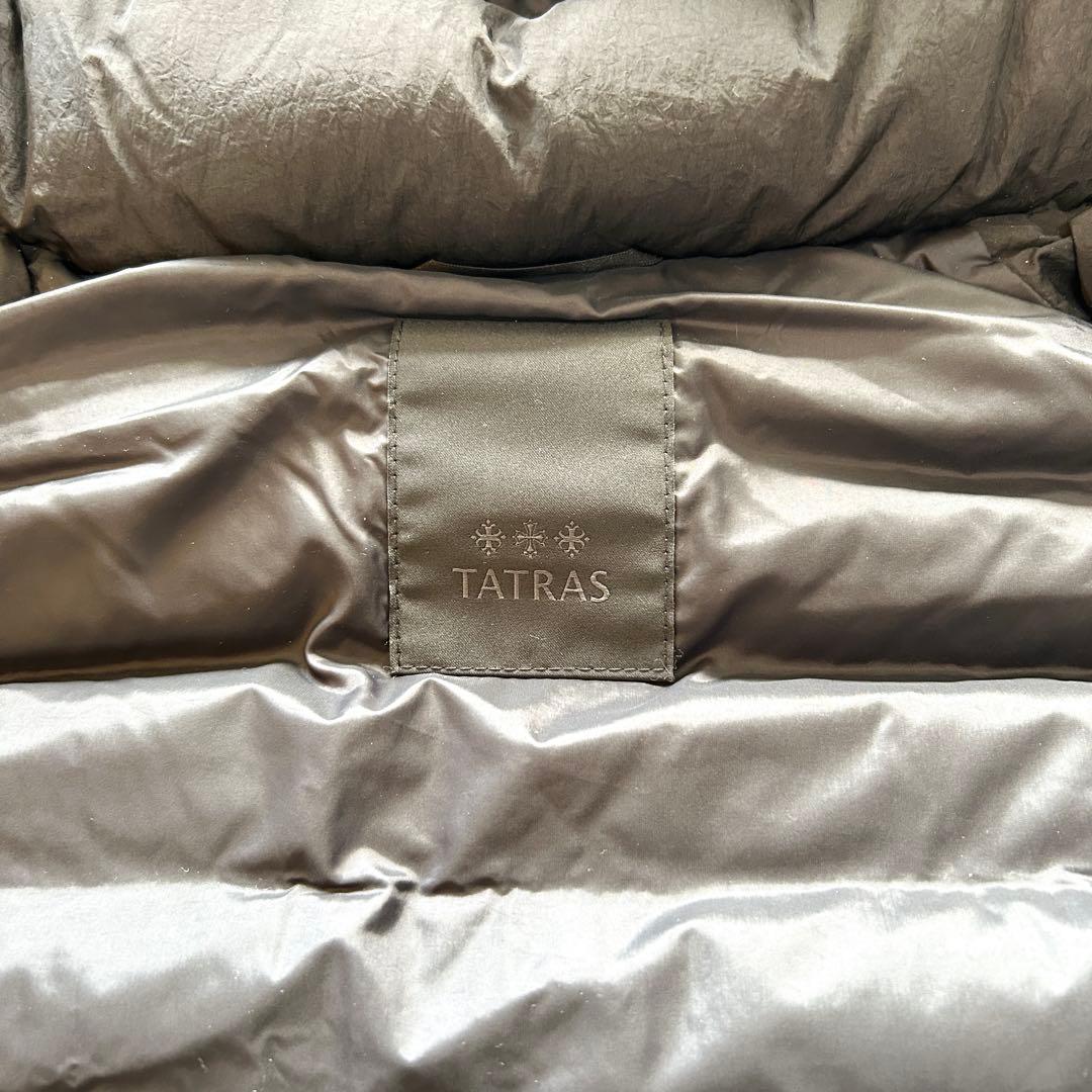 【美品】TATRAS タトラス　ダウンベスト　オルシエラ　黒　M相当