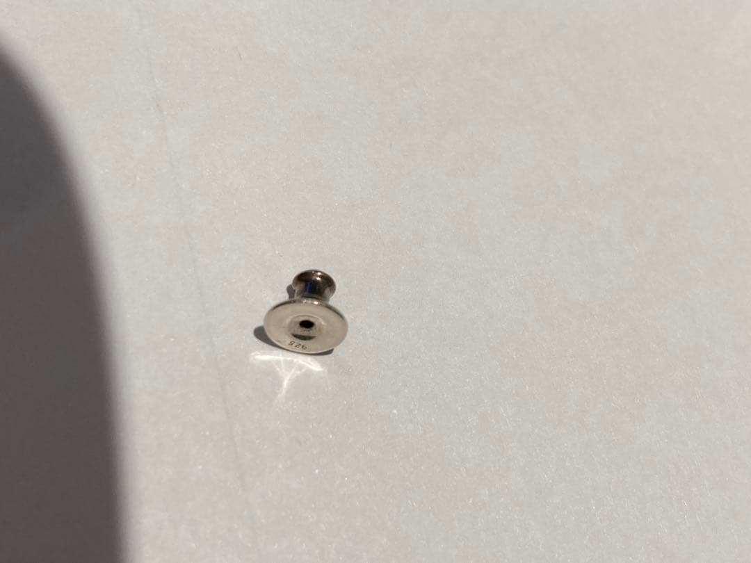 クロムハーツ　フープスクロール　ピアス(片耳用)