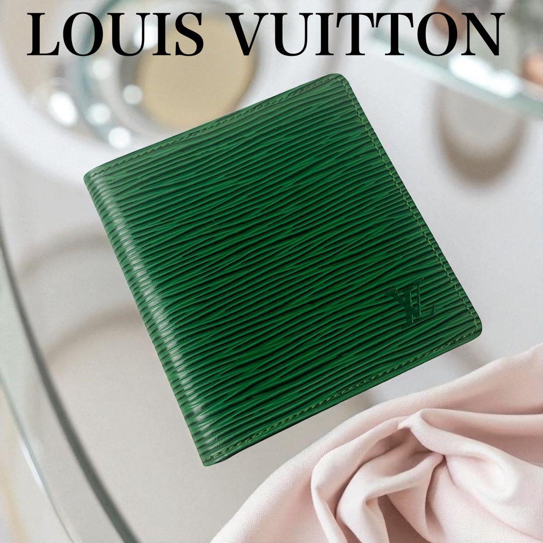 LOUIS VUITTON ルイヴィトン 折り財布 エピ コンパクト