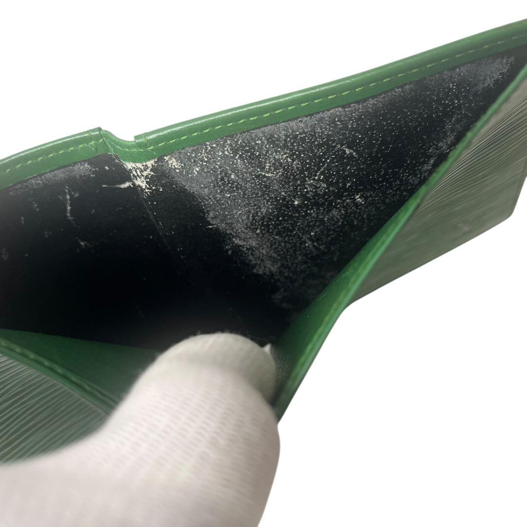 LOUIS VUITTON ルイヴィトン 折り財布 エピ コンパクト