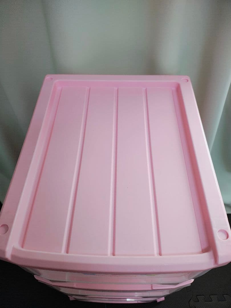【希少品】ハローキティ　衣装ケース　収納ケース　ピンク