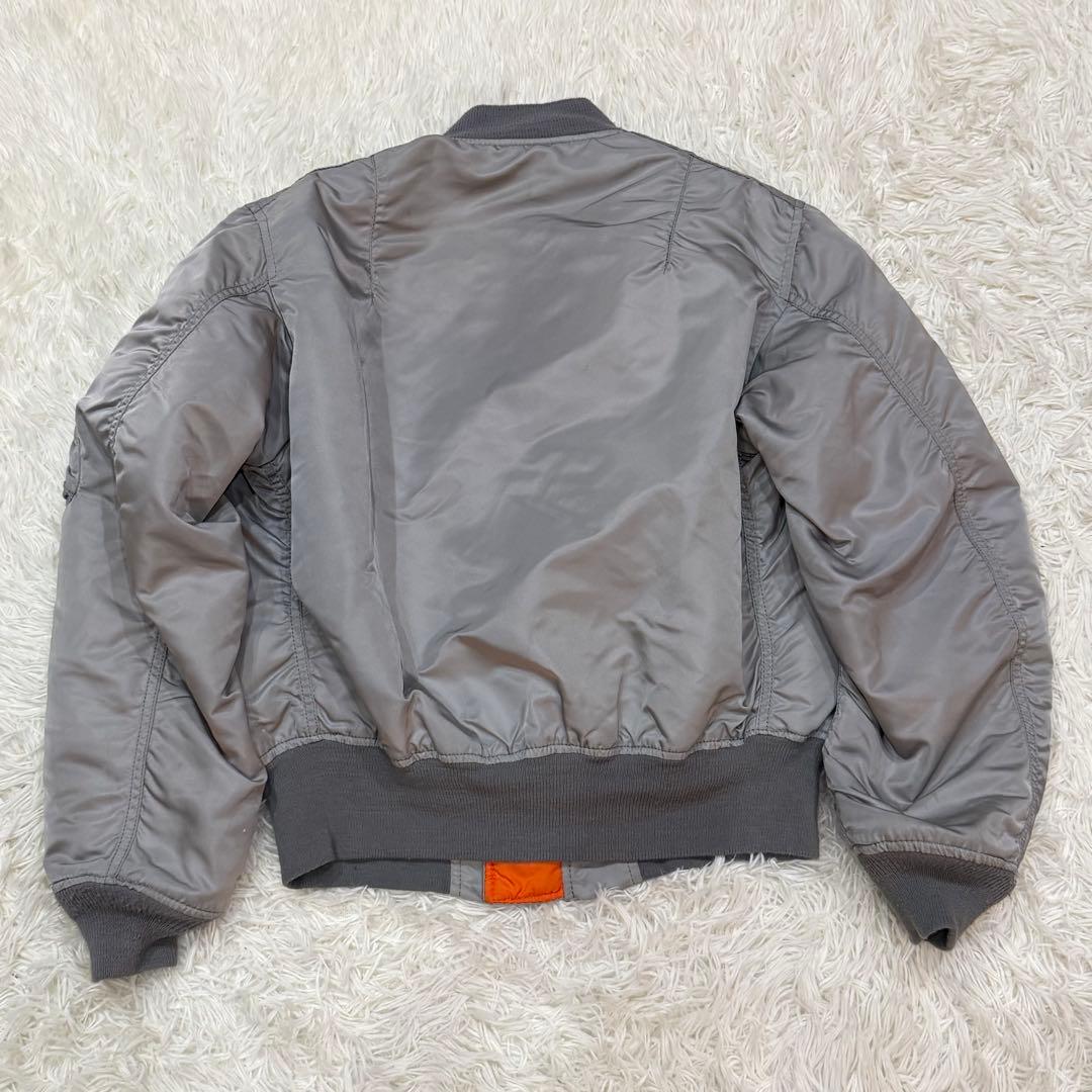 747　アルファインダストリーズ　USA製 MA-1フライトジャケット　M