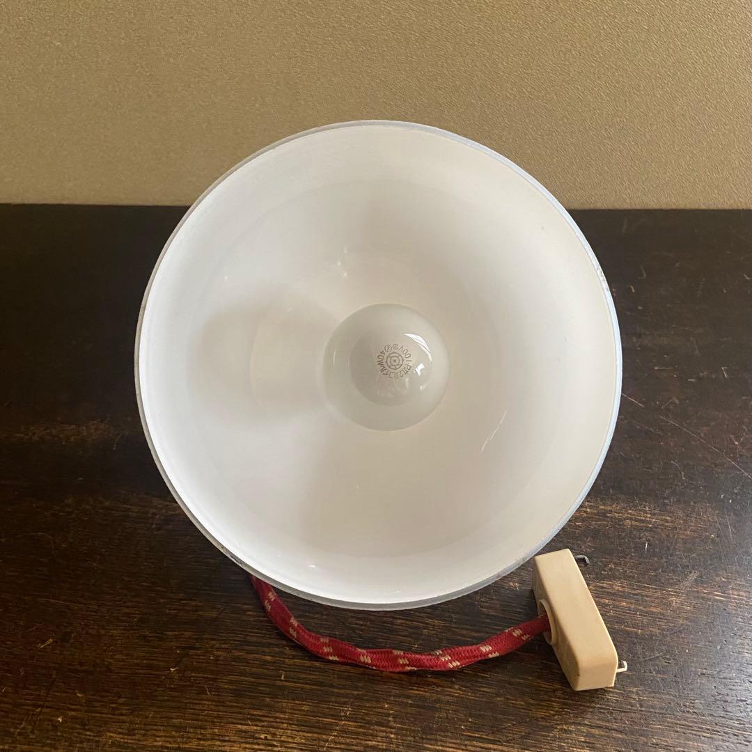 大正ロマン　電笠　天井照明　乳白ガラス　和モダン　アンティーク