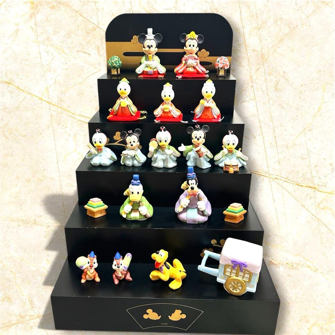 ディズニー ミッキー ミニー チップとデールひな祭り 雛人形