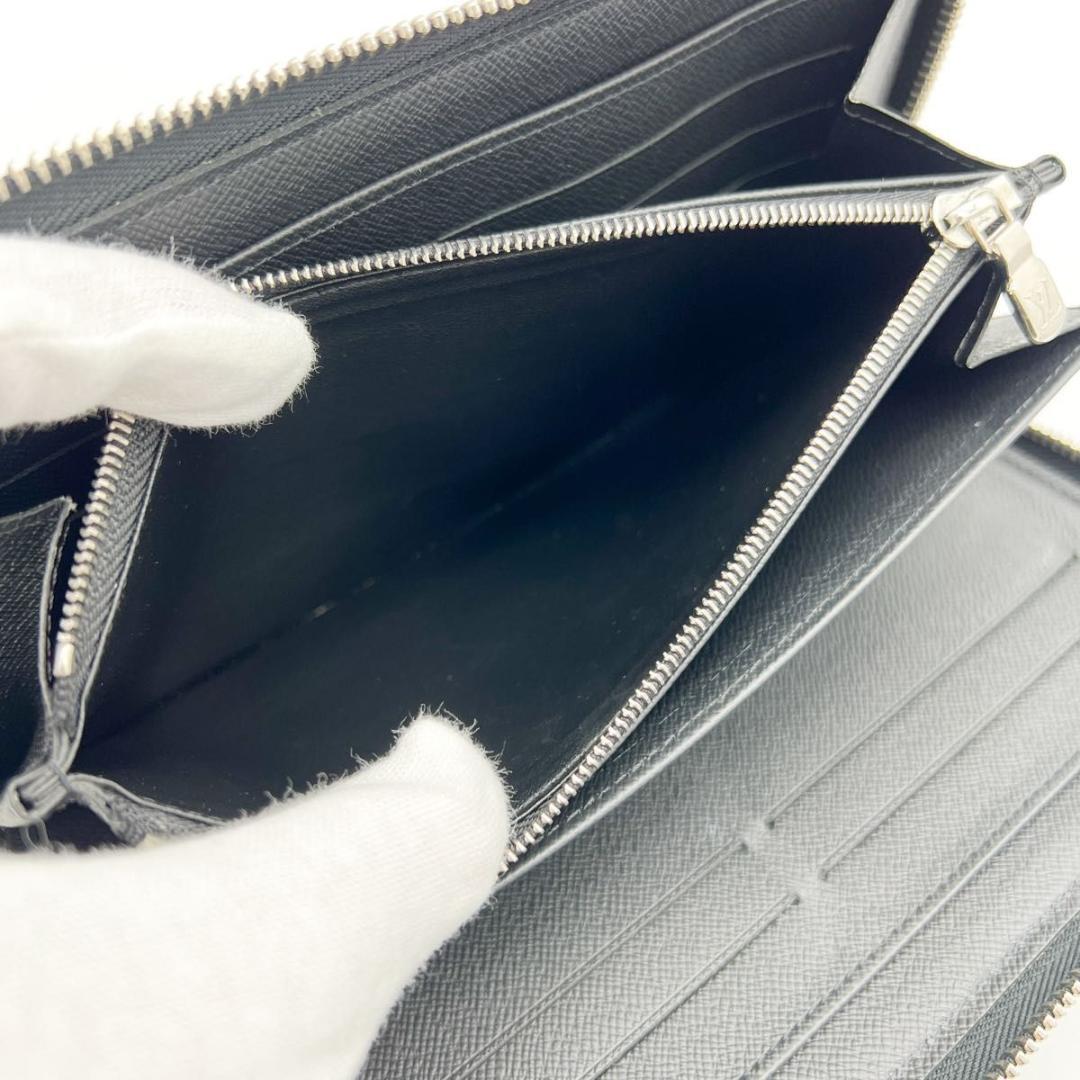 【美品・IC搭載】ヴィトン タイガ ジッピーオーガナイザー NM 黒 長財布