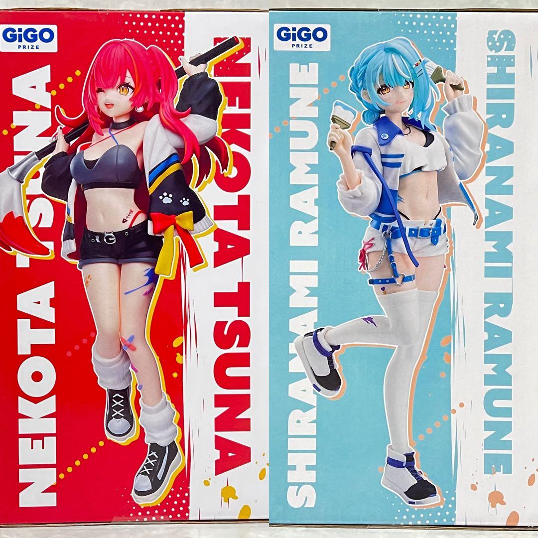 GIGO スケールフィギュア 4体セット 猫汰つな 白波らむね