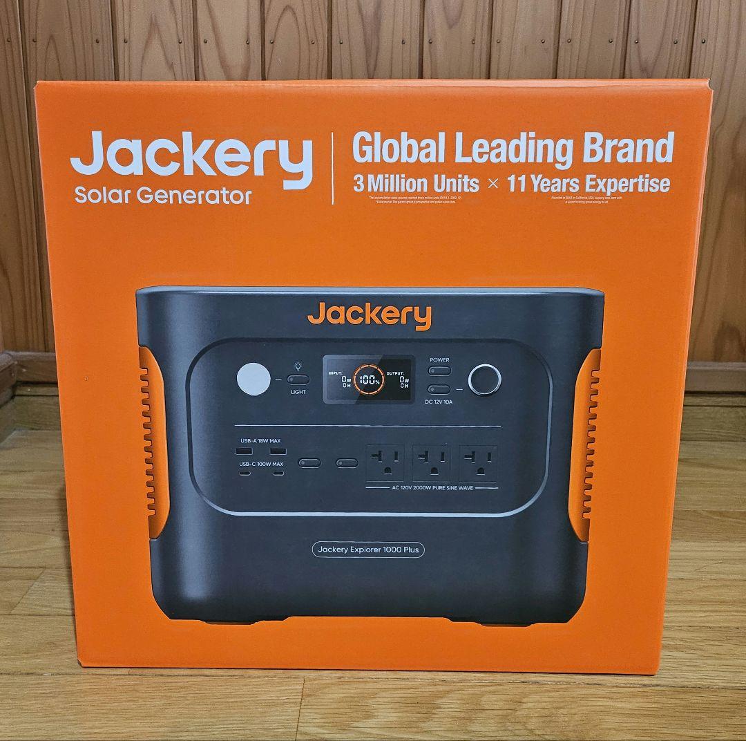【新品未使用】Jackery ジャクリ 1000 Plus