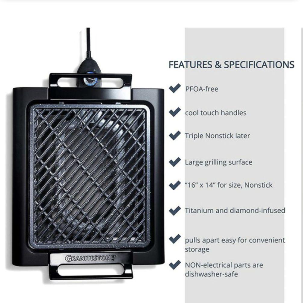 新品USA エレクトリック スモークレス　グリル