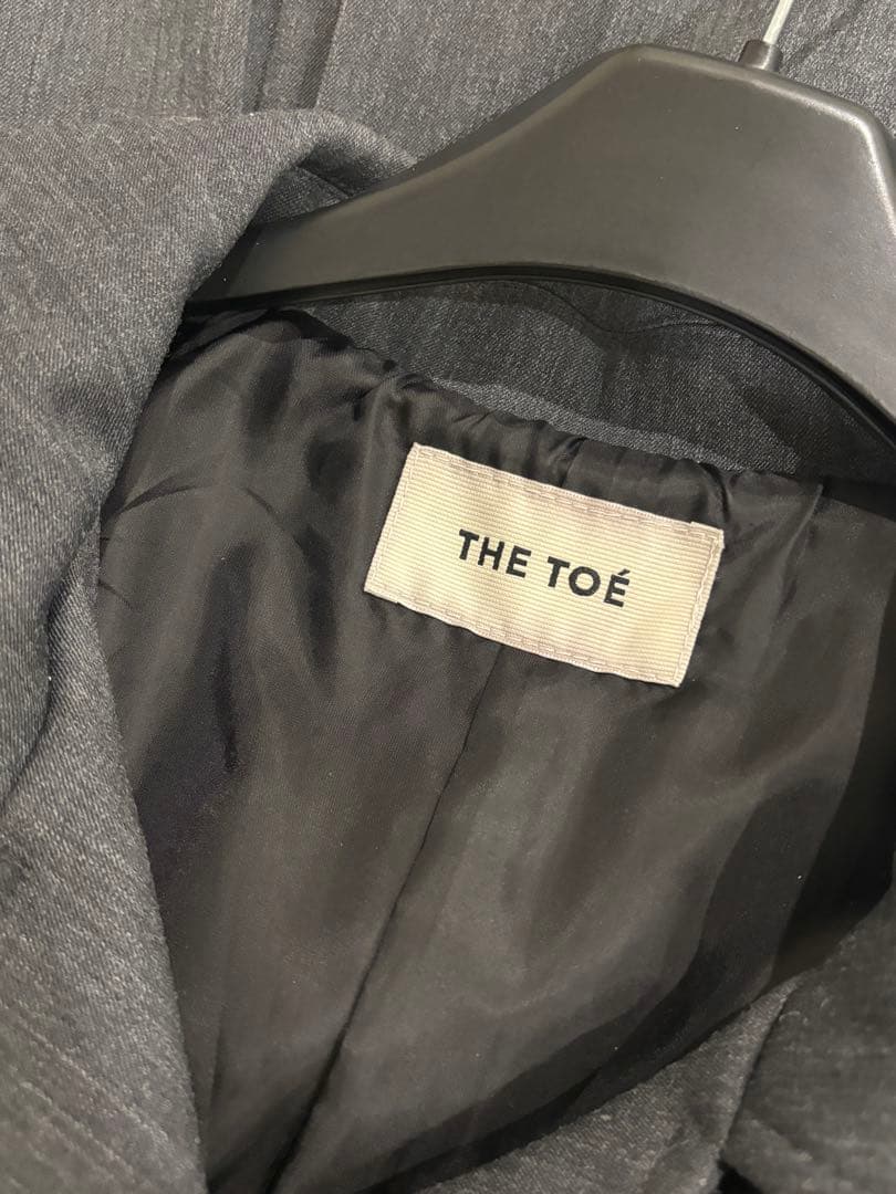 THETOE AVIGNON TRENCH COAT グレー