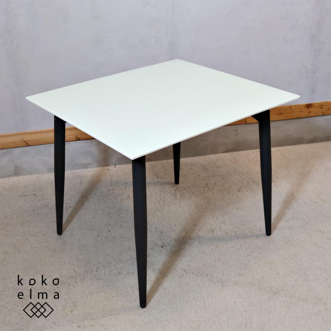 IDC OTSUKA 大塚家具 パシオン ガラストップ ダイニングテーブル