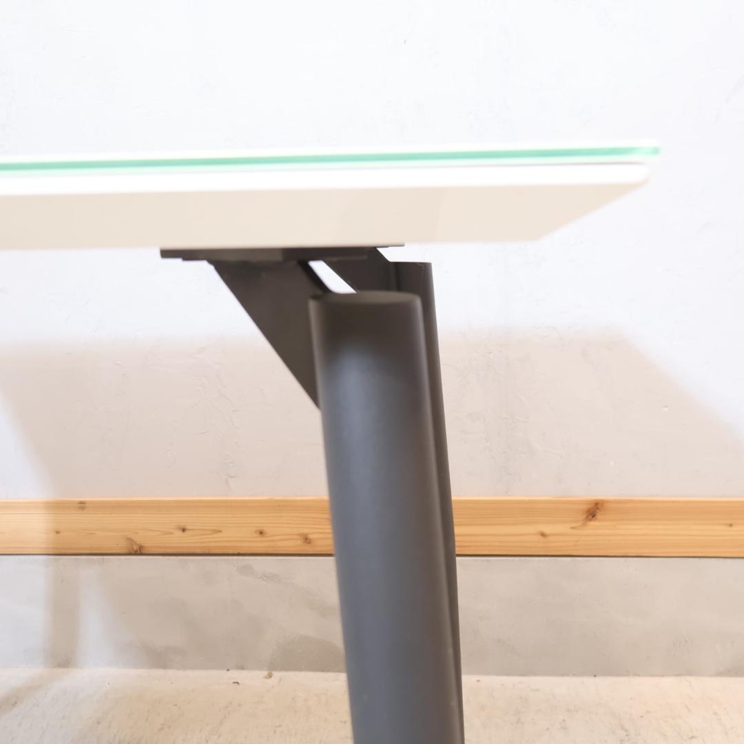 IDC OTSUKA 大塚家具 パシオン ガラストップ ダイニングテーブル