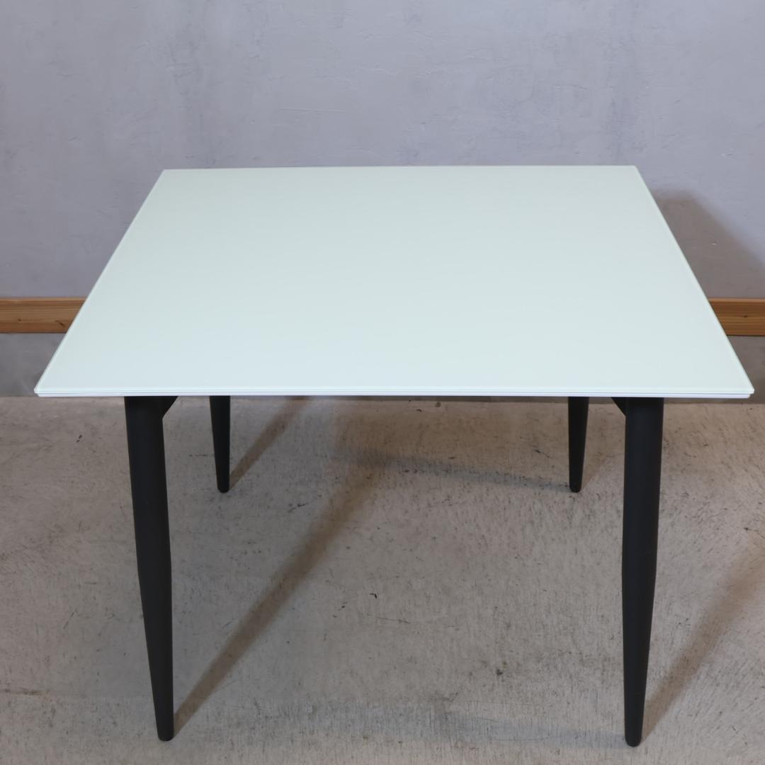 IDC OTSUKA 大塚家具 パシオン ガラストップ ダイニングテーブル