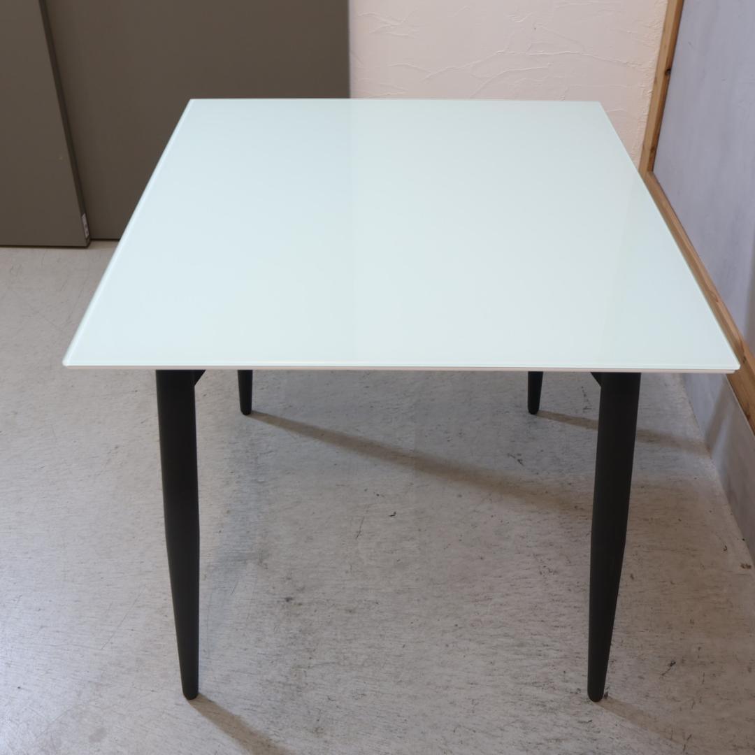 IDC OTSUKA 大塚家具 パシオン ガラストップ ダイニングテーブル