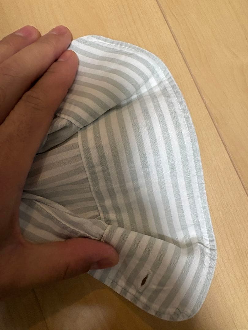 1/17まで！HERMES-PARIS ストライプシャツ 長袖