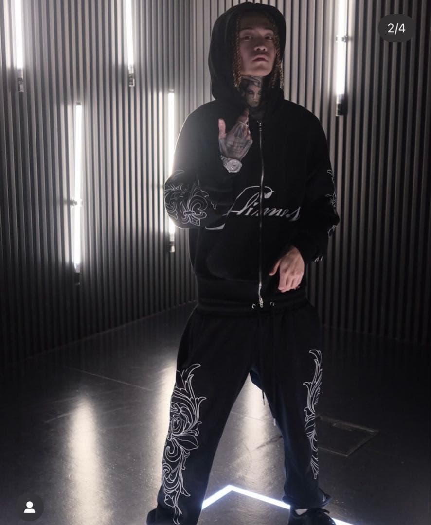 Grave of slimes 黒M セットアップ