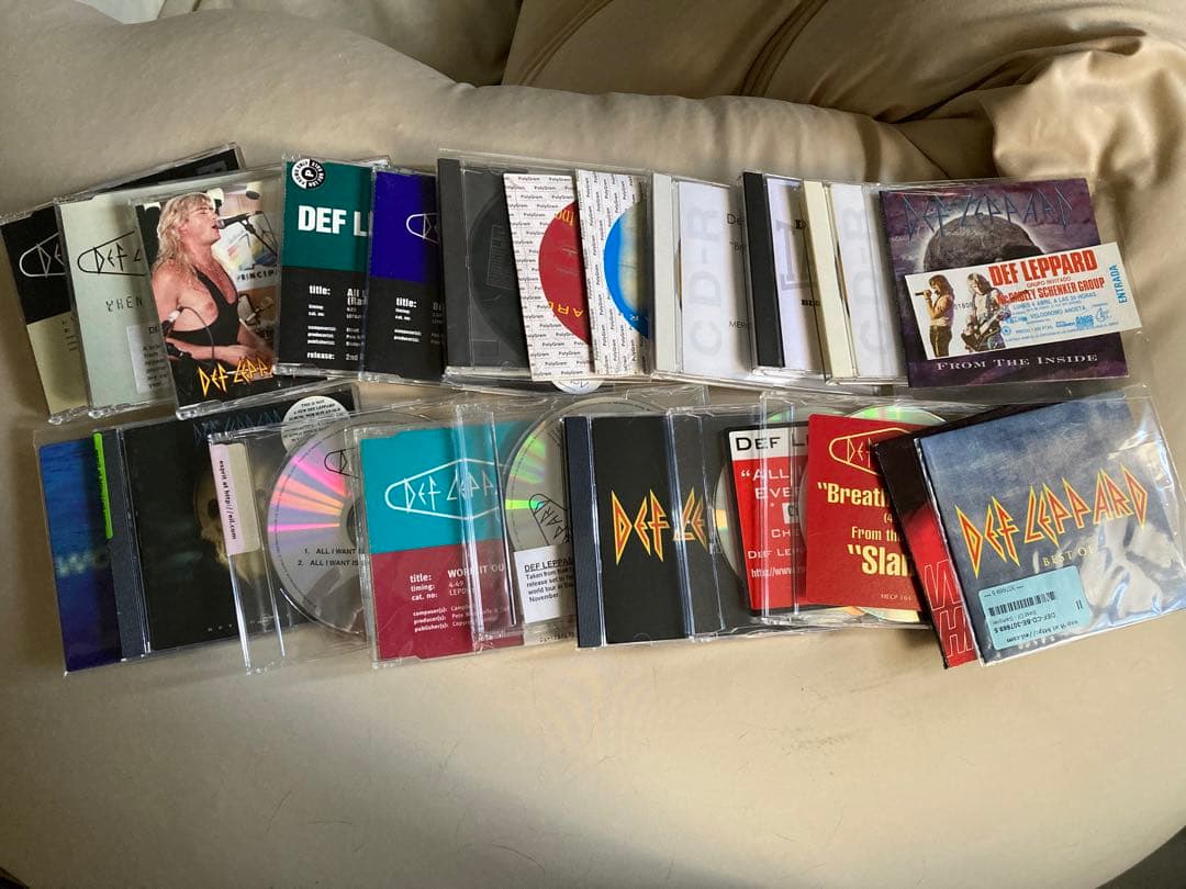 レア　Def Leppard プロモCD ２２枚とおまけ　デフレパード