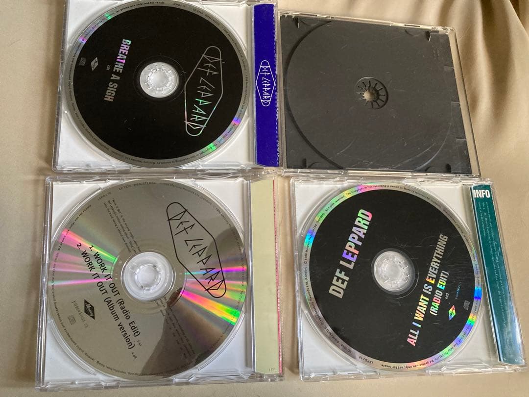 レア　Def Leppard プロモCD ２２枚とおまけ　デフレパード