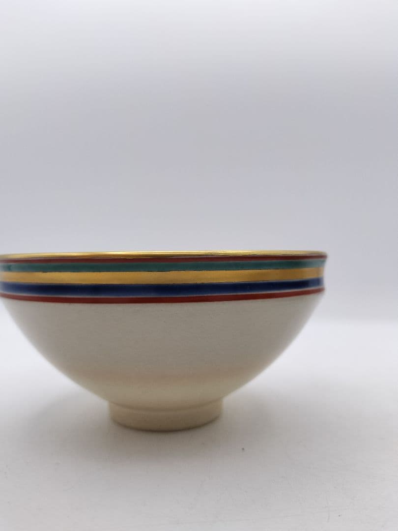 c774 数茶碗 独楽文 手塚桐鳳 10客 木箱 茶道具 古物