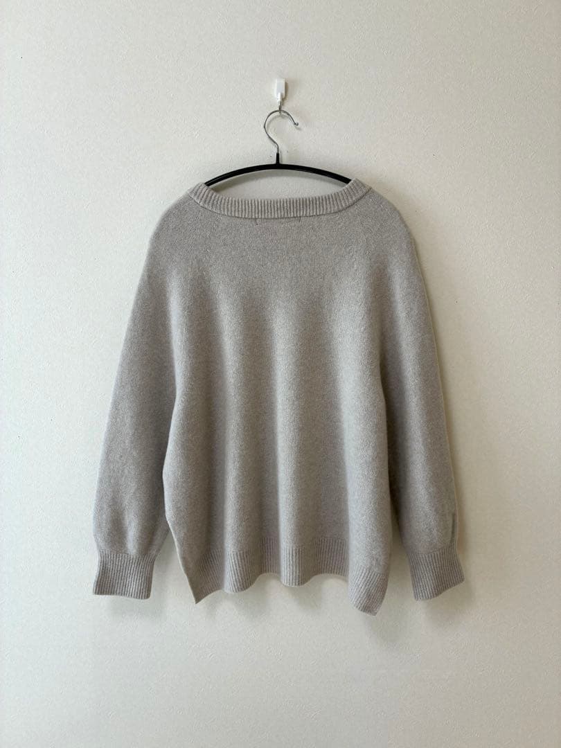 【Framework】ラグランスリーブ ワイドプルオーバー ベージュ