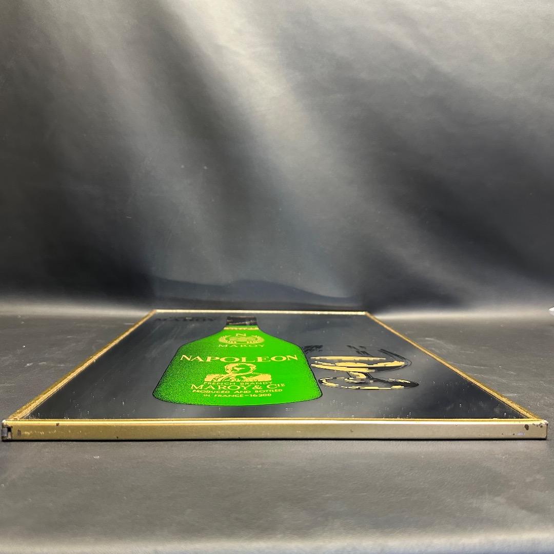 ♡J21003 ヴィンテージ パブミラー NAPOLEON 壁掛け インテリア