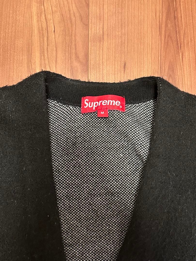 木村拓哉 着用 Supreme cardigan mohair knit