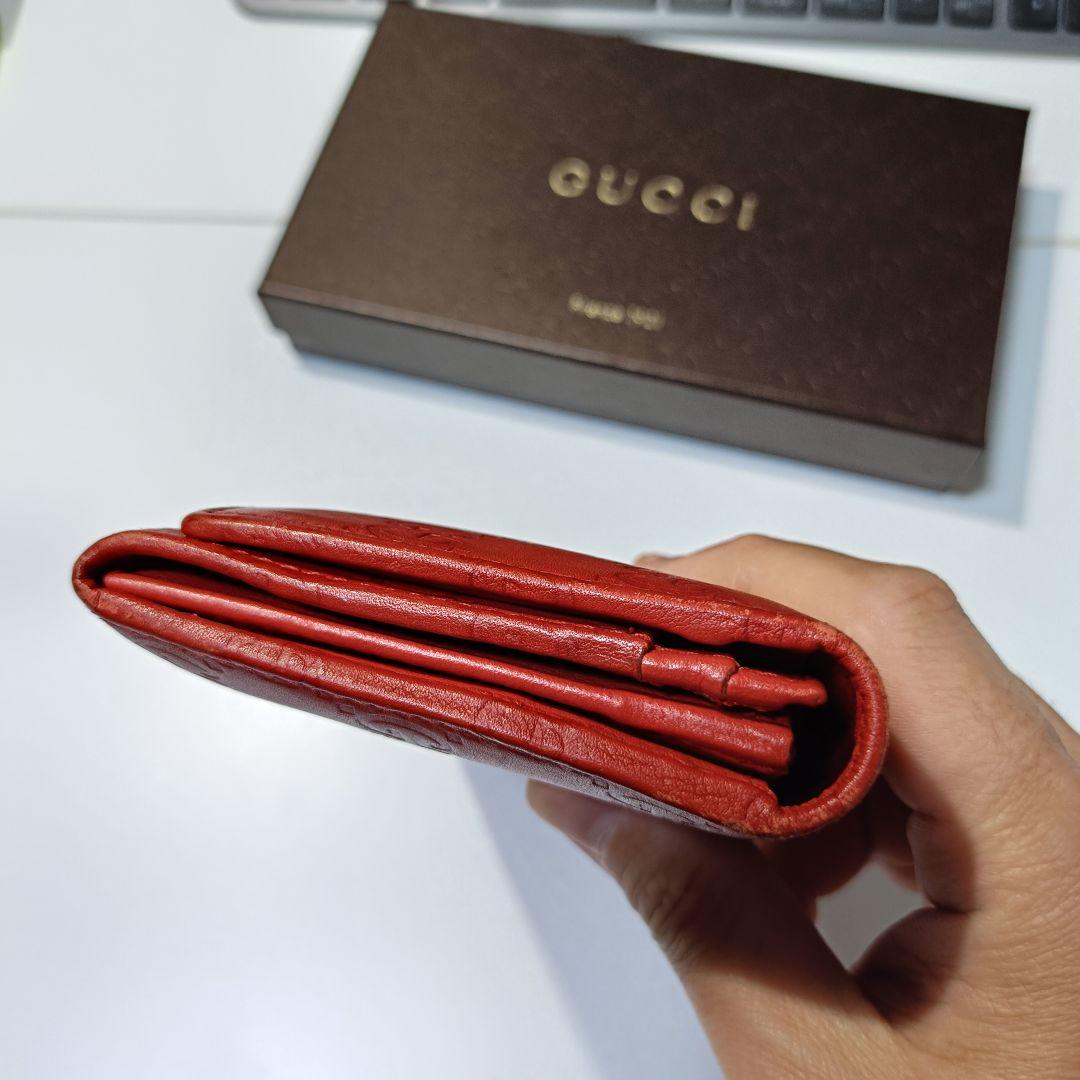 GUCCI グッチ長財布【未使用に近い】