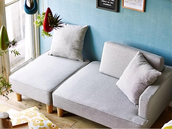 ソファ　オットマン　クッション付き　オシャレ　新品