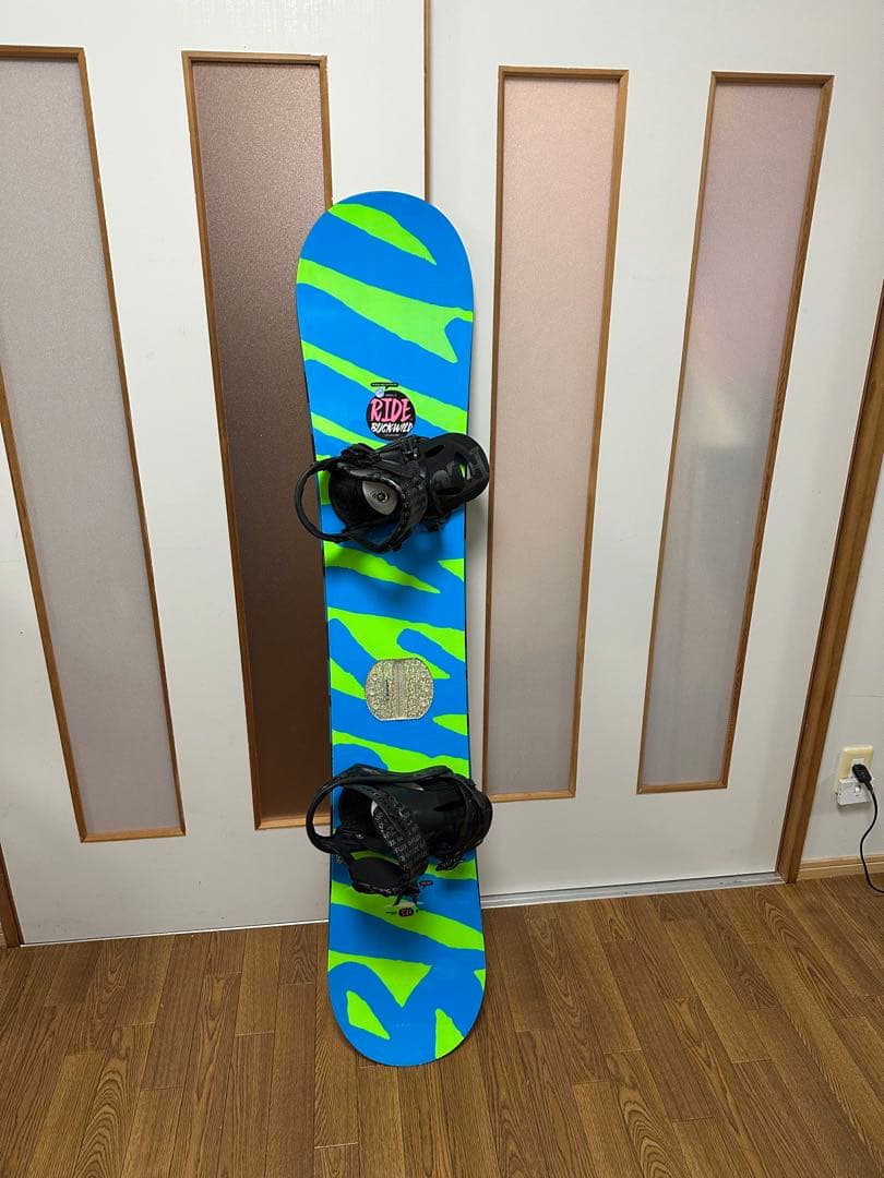 4セットRide Buckwildスノー ボード153cmビンディング付ブツ