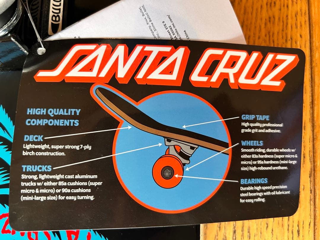 SANTACRUZ SCREAMING HAND FULL 8.0 コンプリート