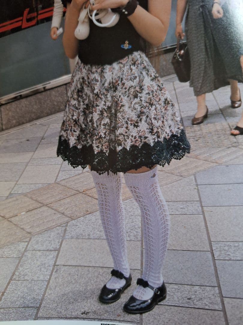 ヴィヴィアンウエストウッド クロシェ編み オーバーニーソックス レア 少難有