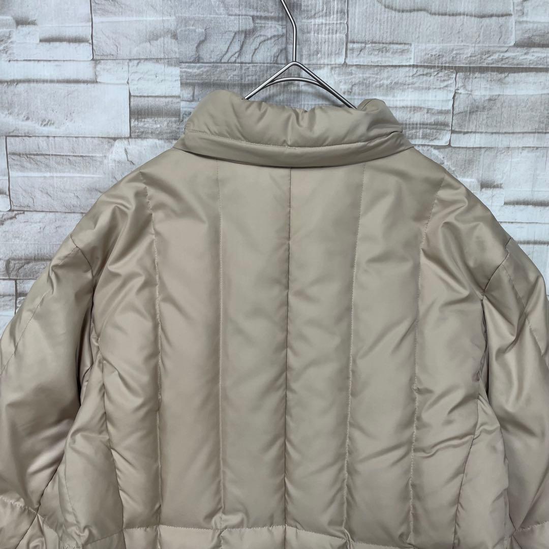 バーバリーロンドン★ダウンジャケット　ベージュ　大きいサイズ　ノバチェック　46
