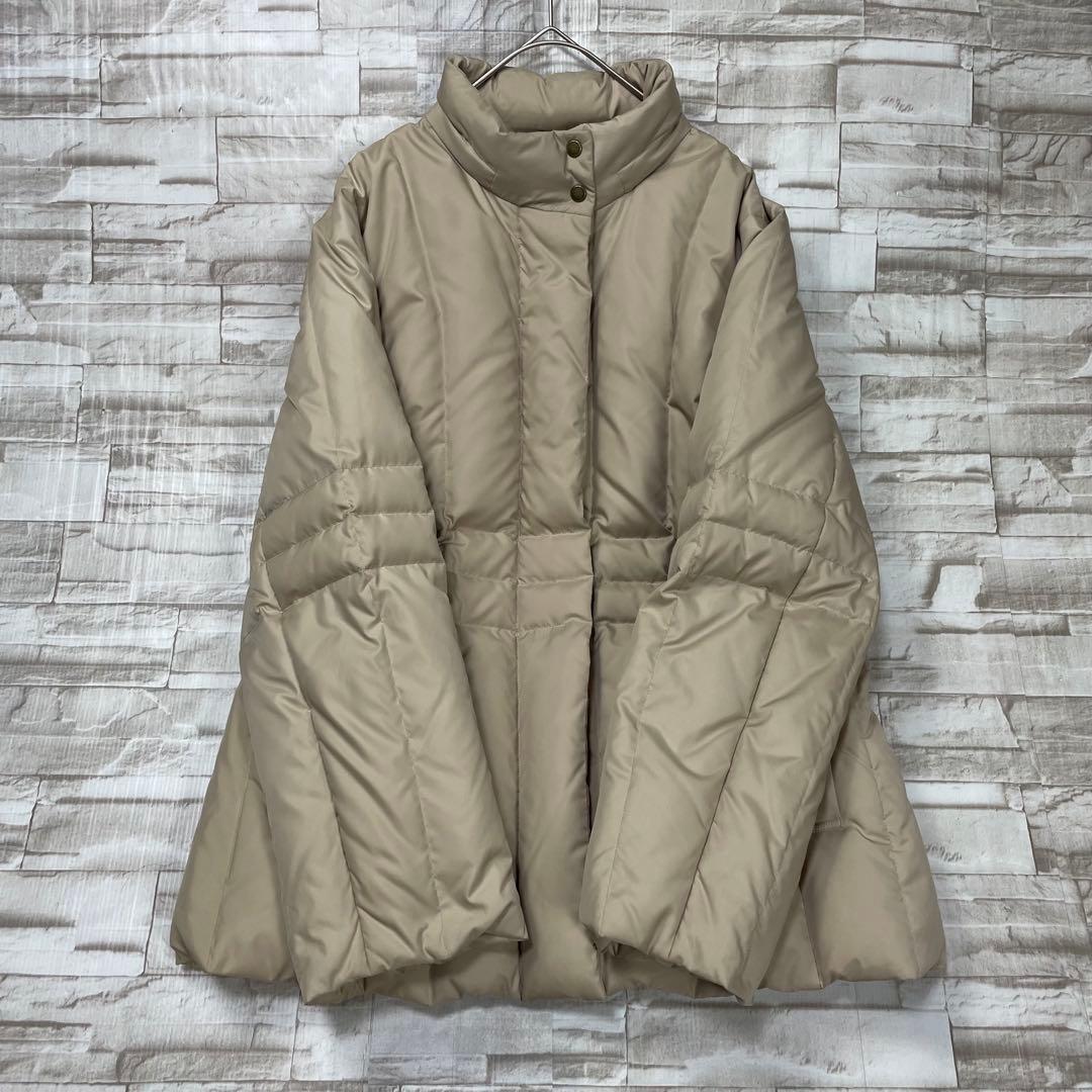 バーバリーロンドン★ダウンジャケット　ベージュ　大きいサイズ　ノバチェック　46