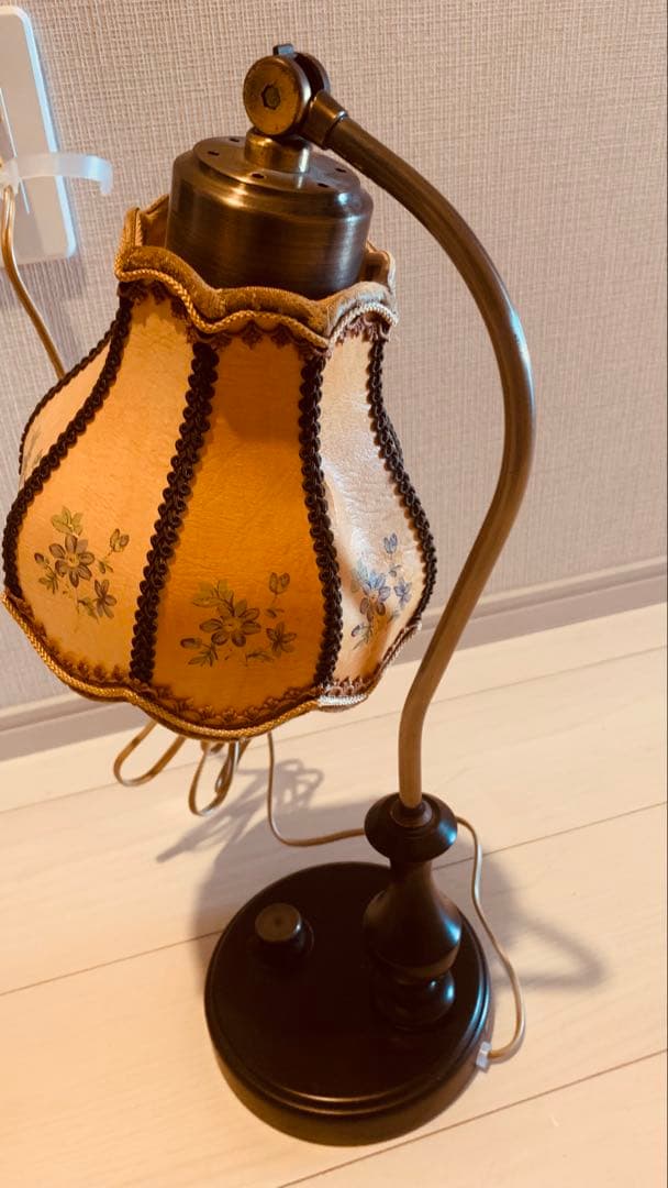 新日本照明 dimmer調光アンティークテーブルランプ　テーブルライト廃盤