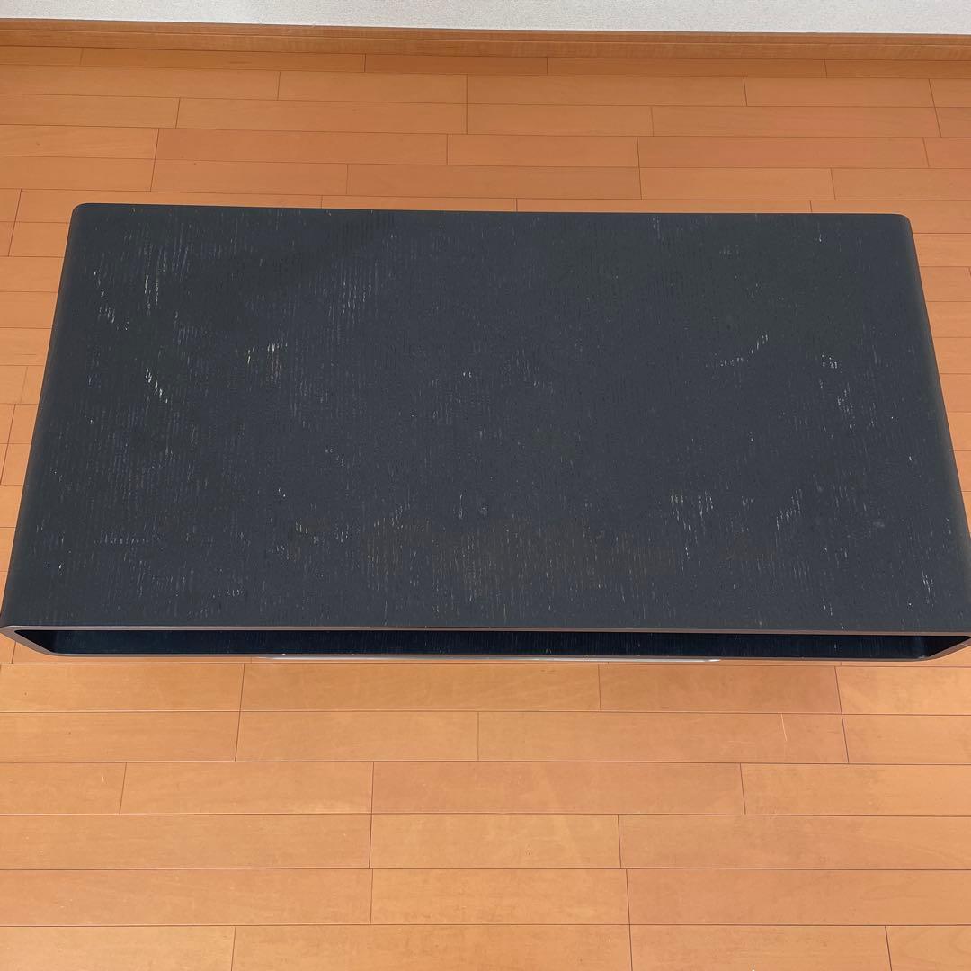定価79900円　黒いローテーブル　リビングテーブル