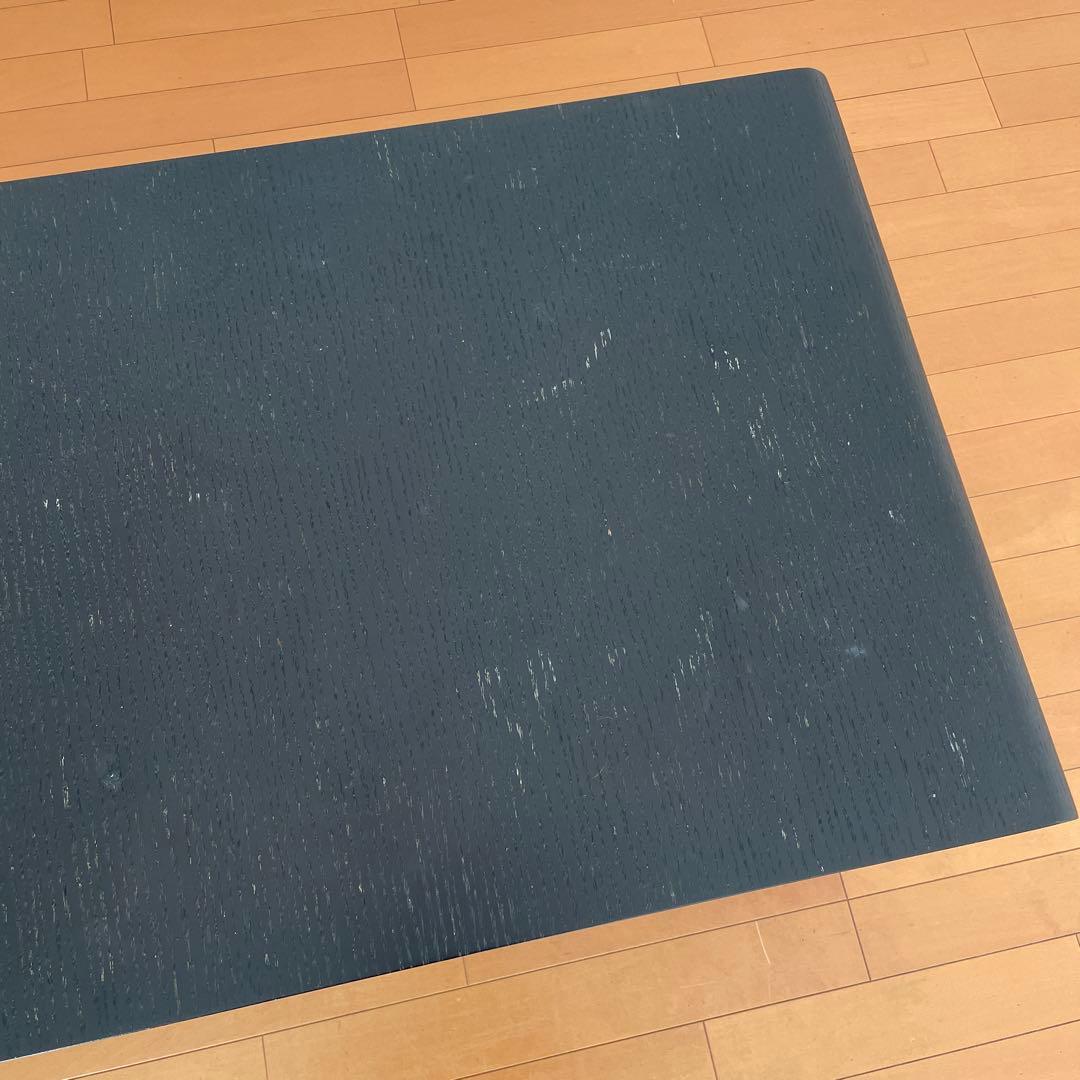 定価79900円　黒いローテーブル　リビングテーブル