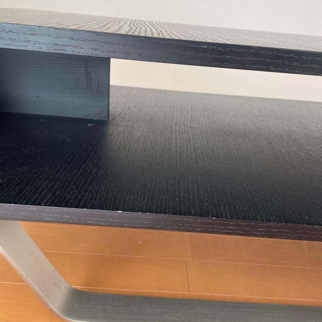 定価79900円　黒いローテーブル　リビングテーブル