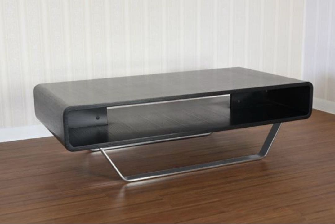 定価79900円　黒いローテーブル　リビングテーブル