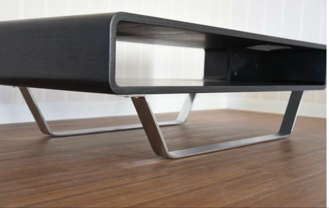 定価79900円　黒いローテーブル　リビングテーブル