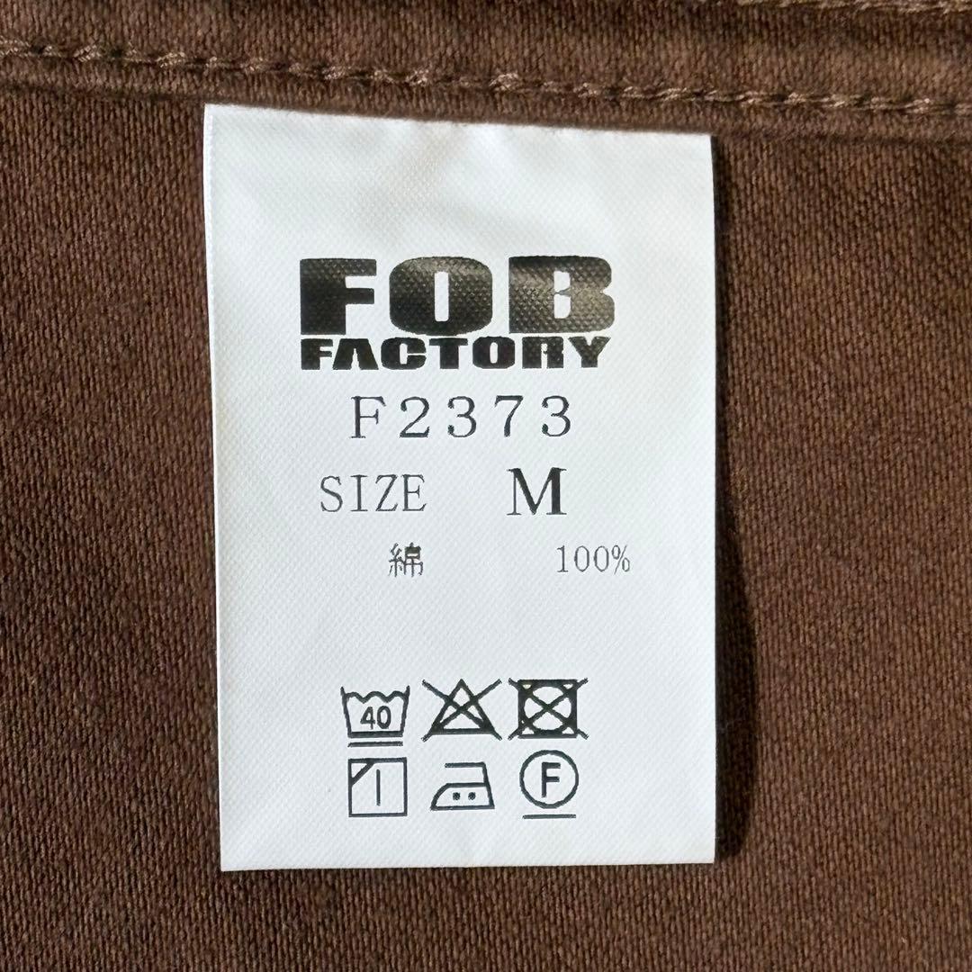 【美品】FOB コットンジャケット Mサイズ 茶色 日本製