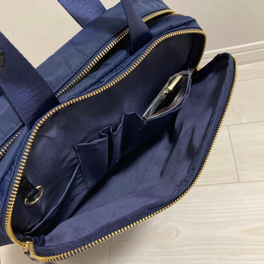 ace エース　レディース　ビジネスバック　リュック　新品未使用　ネイビー