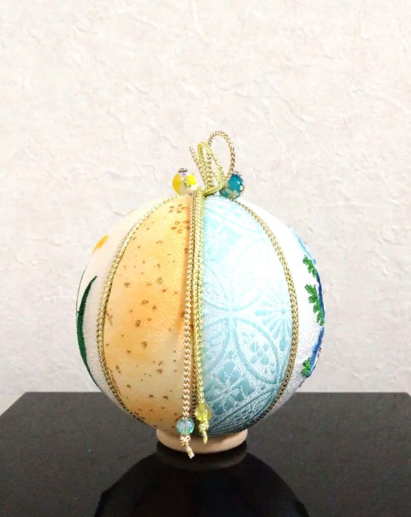 マチャケ 藤 すずらん ネモフィラ かすみ草 手毬 手鞠 てまり