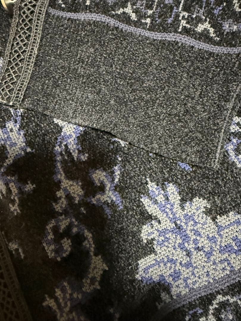 HARE メタルボタンダマスクニットカーディガン