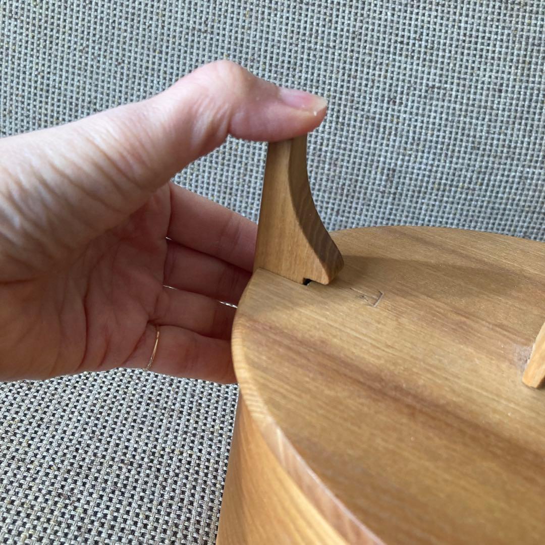 北欧アンティークSvepask(スヴェープアスク) スウェーデン仕掛け木箱