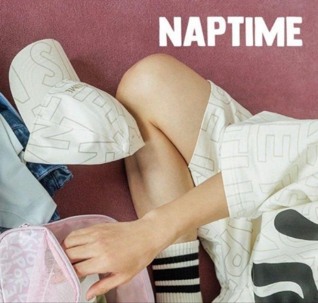 新品　Naptime CAP キャップ 帽子 総柄　ホワイト　2025SS