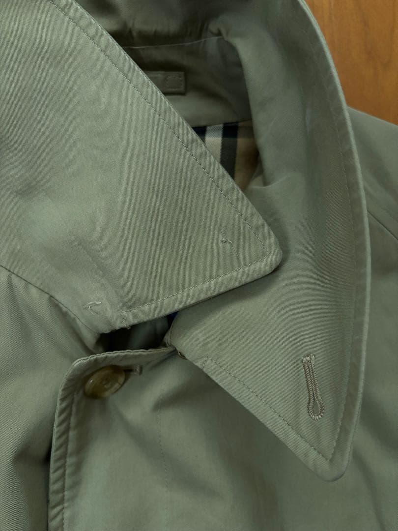 値引不可Old Burberrys 80年代Balmacaan Coat　一枚袖