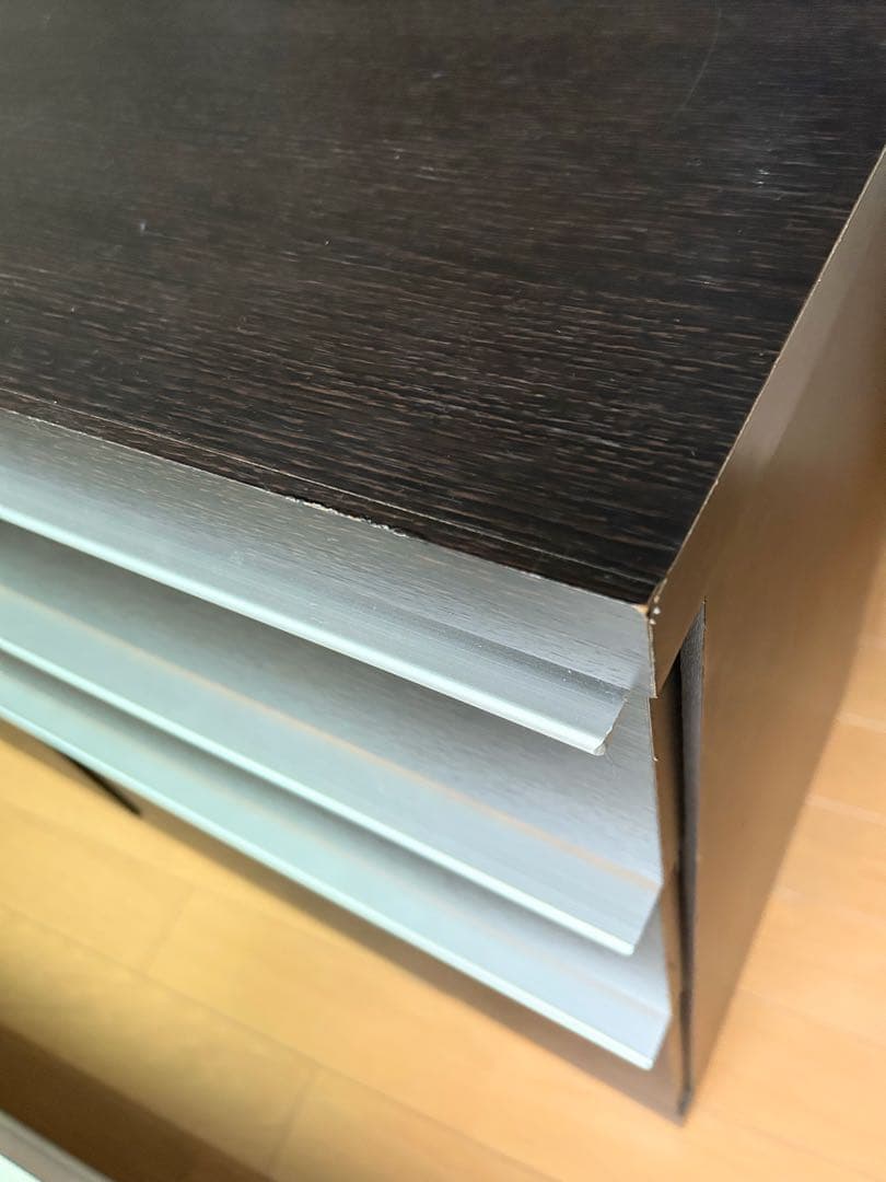 サイドボード チェスト キャビネット 引出し収納 ダークブラウン 島忠