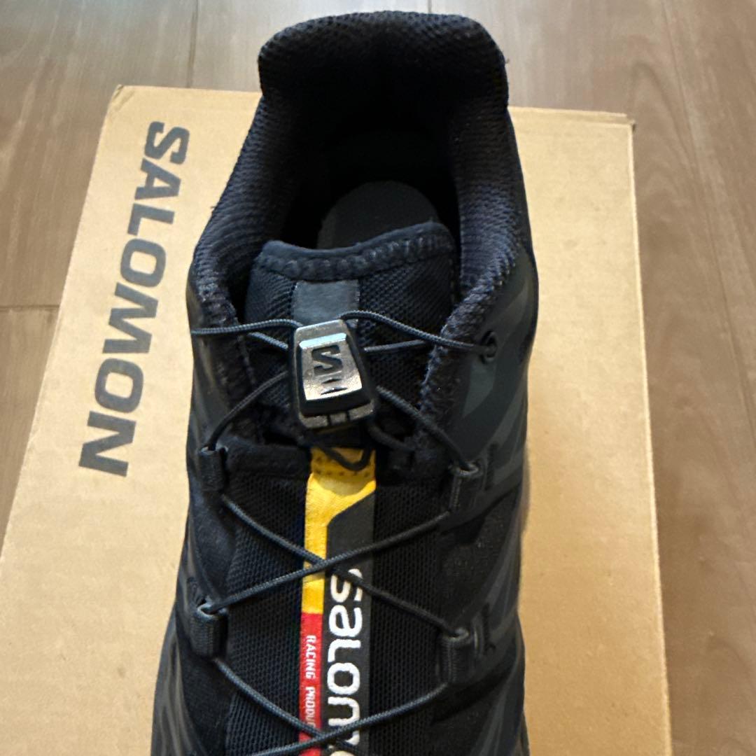 Salomon xt-6 black スポーツスタイルシューズ
