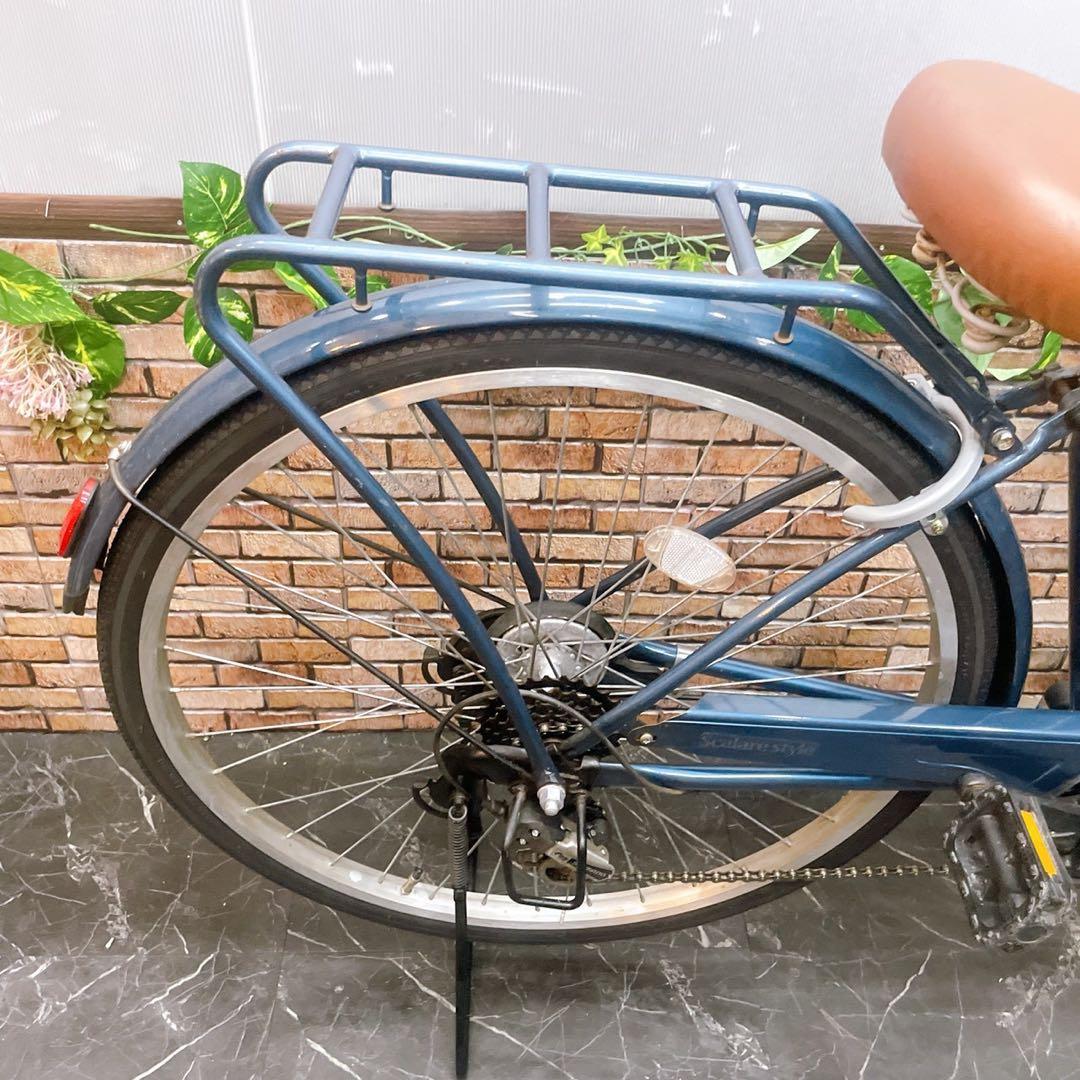 【17】一般車 ママチャリ Scalare Style ブルー 26インチ